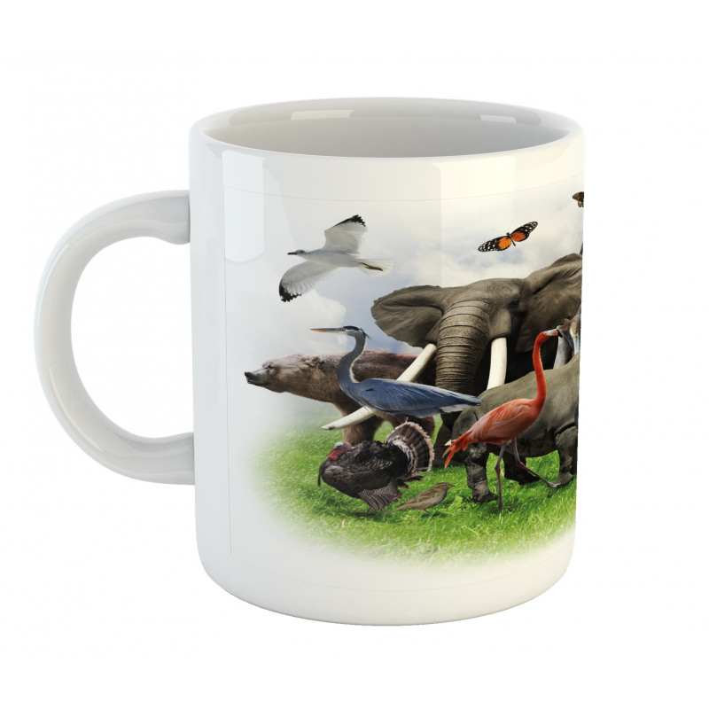 Wild Safari Animals Mug