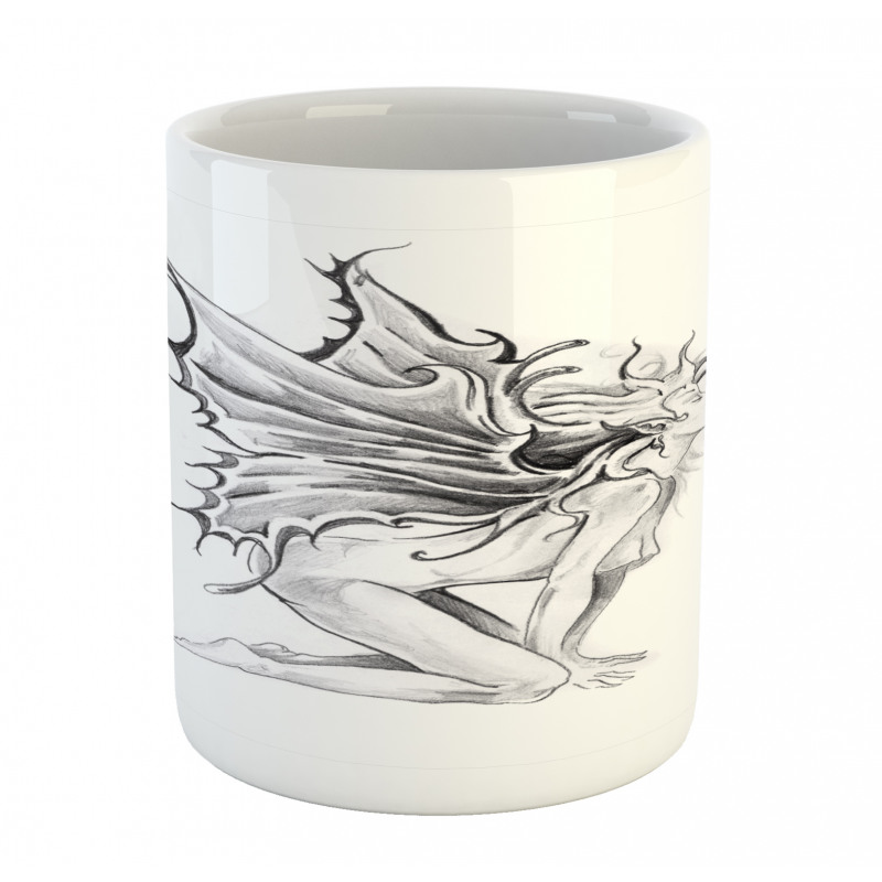 Pencil Drawing Angels Mug