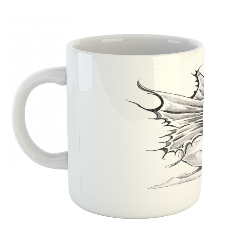 Pencil Drawing Angels Mug