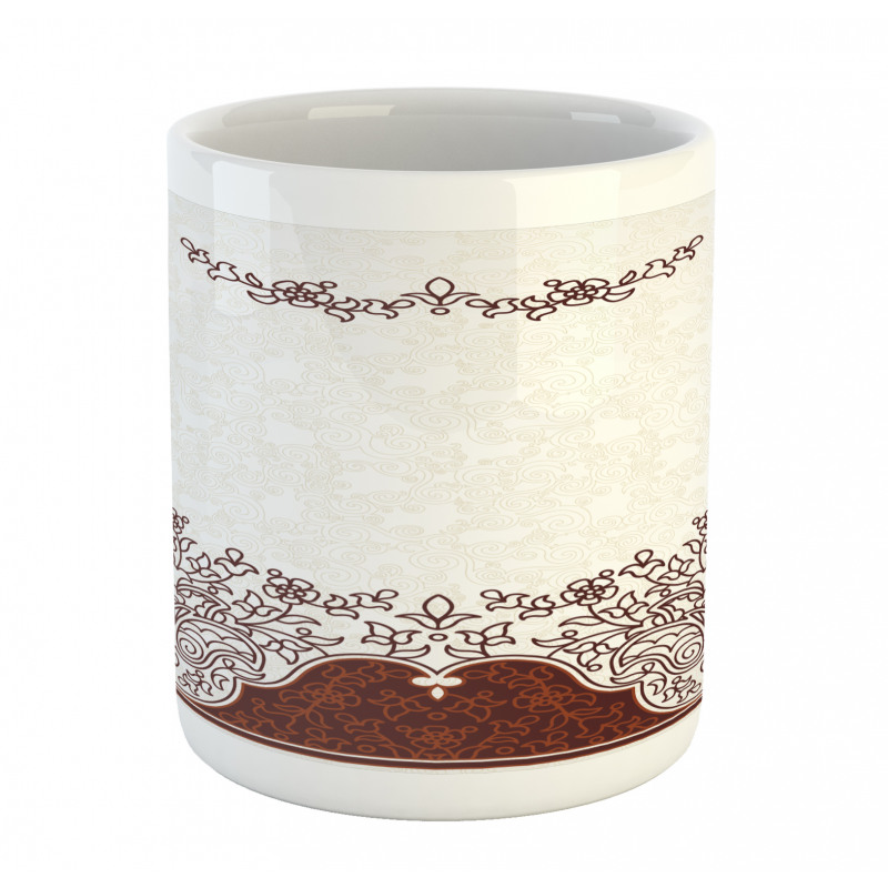 Floral Persian Design Mug