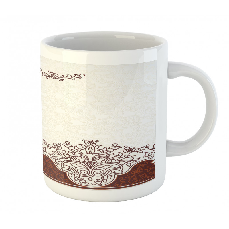 Floral Persian Design Mug