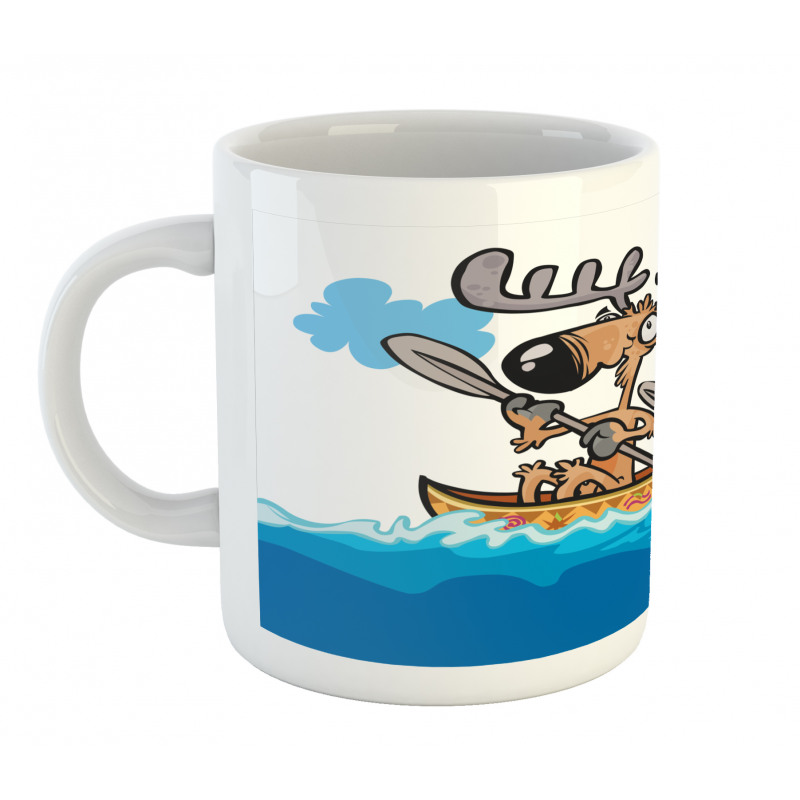 Native Animals Cartoon Mug