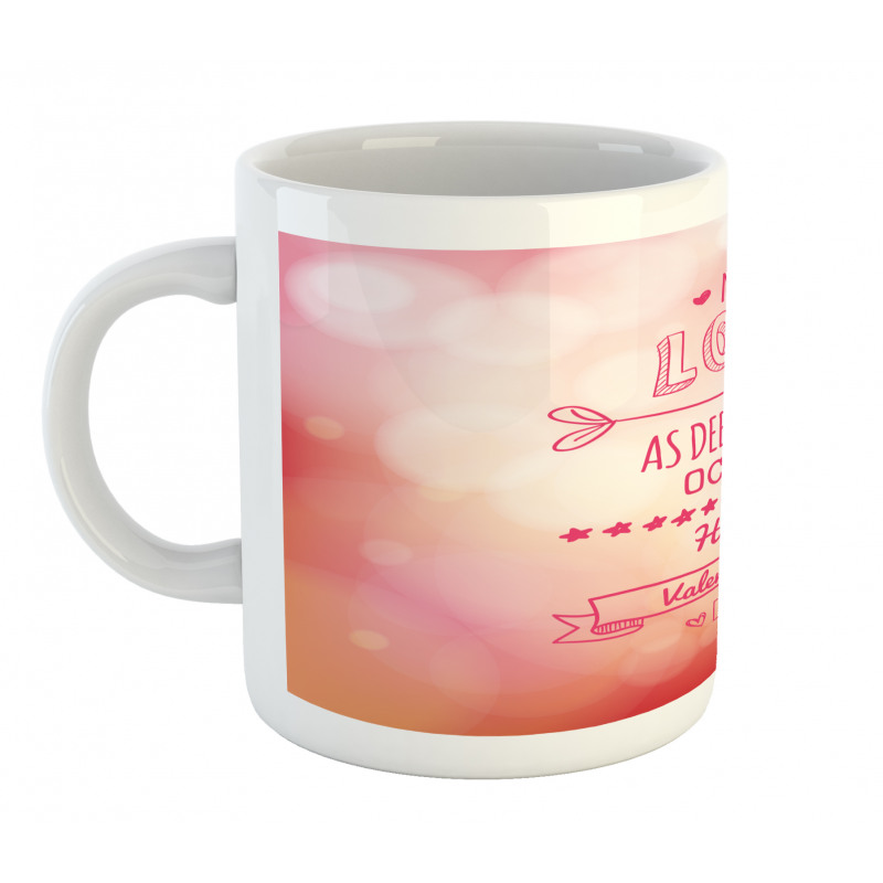 Pink Love Story Mug