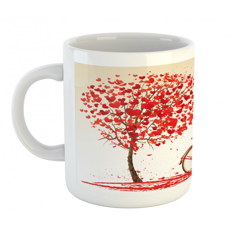 Heart Tree Bike Mug