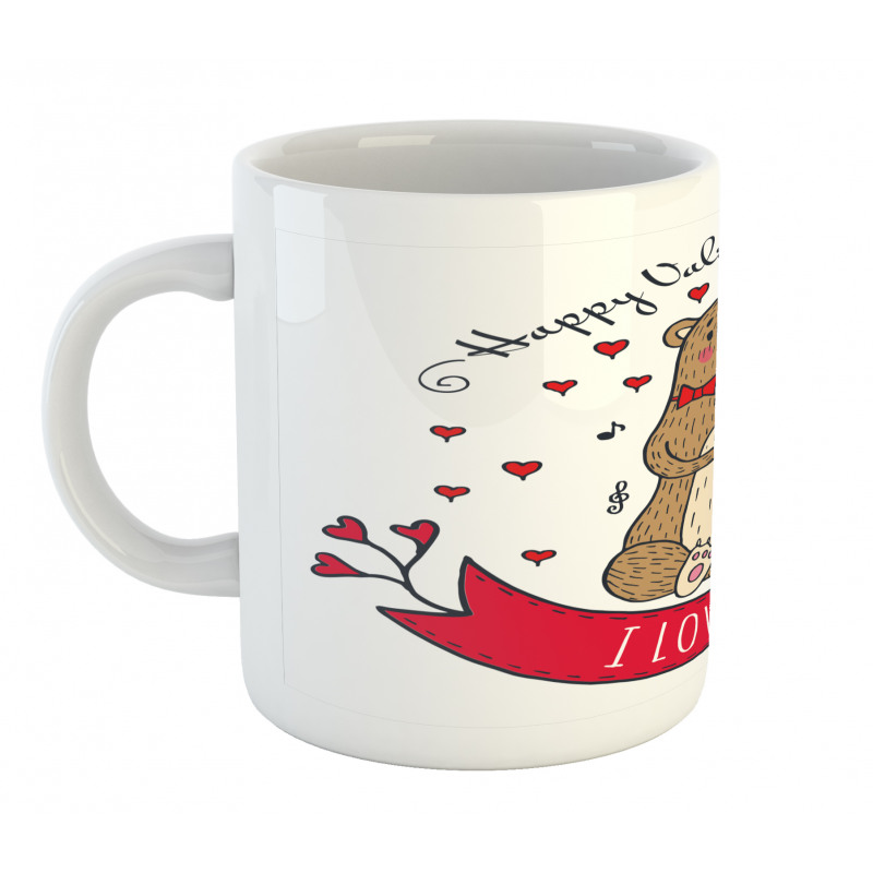 Bear and Violin Mug