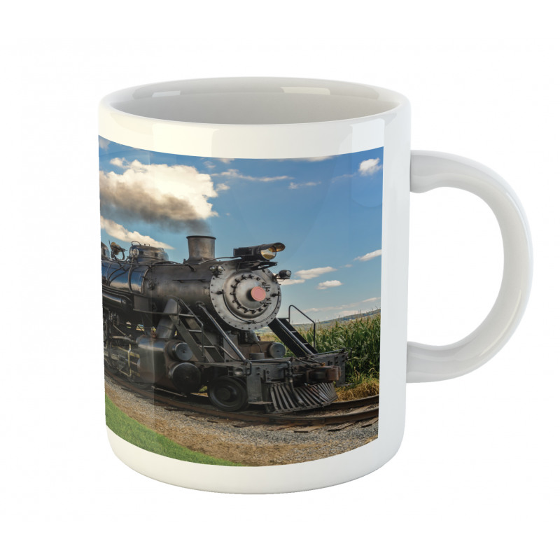 Countryside Train Mug