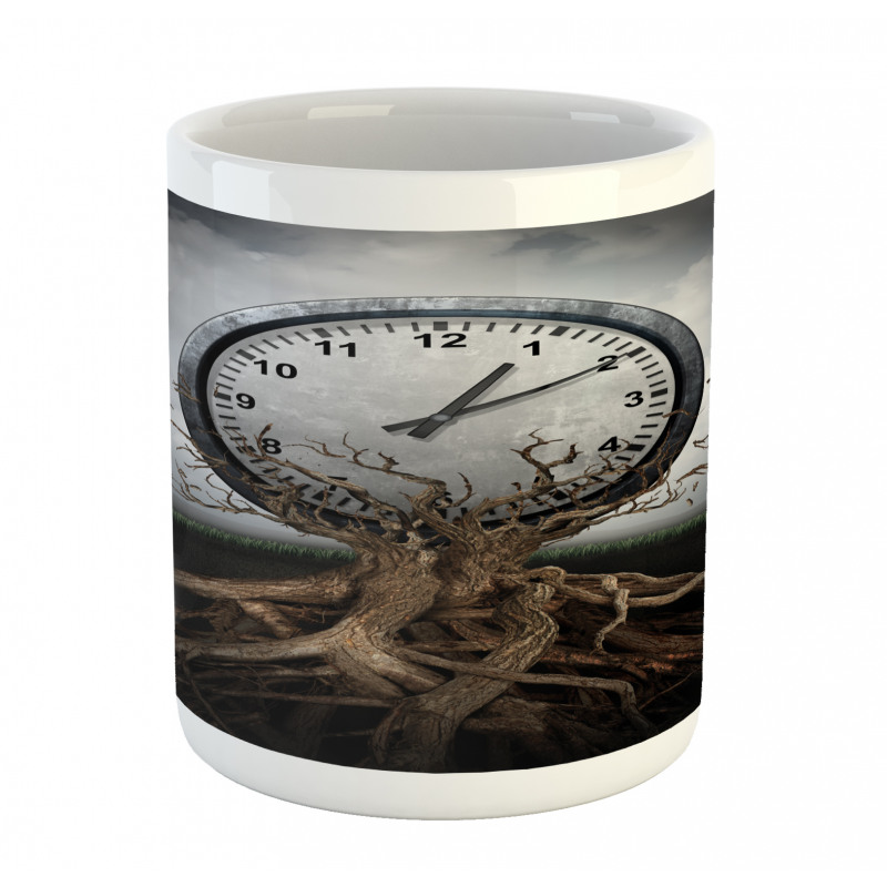 Clock Surrealist Mug