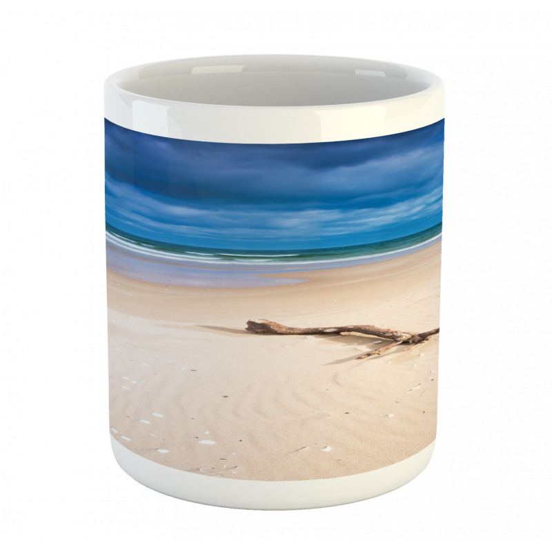 Deserted Sandy Beach Mug