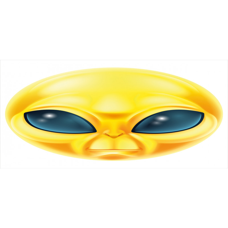 Alien Space Smiley Face Mug
