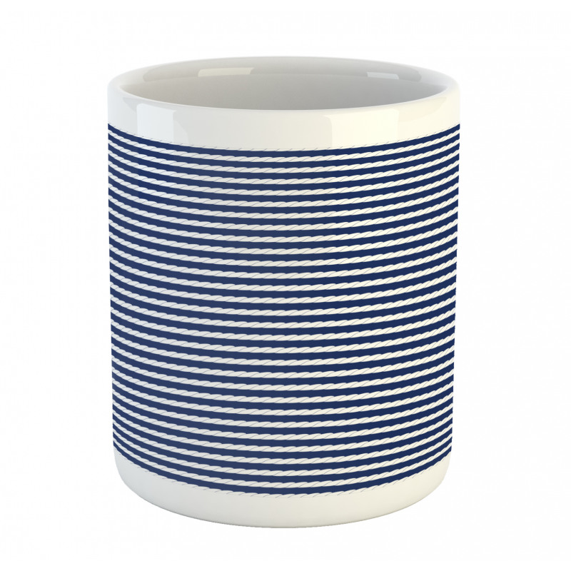 Rope Stripes Pattern Mug