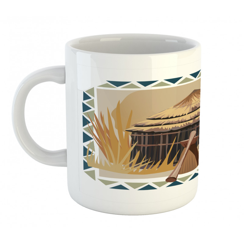 Native Lady Mug