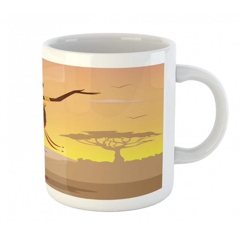 Desert Gulls Folkloric Mug