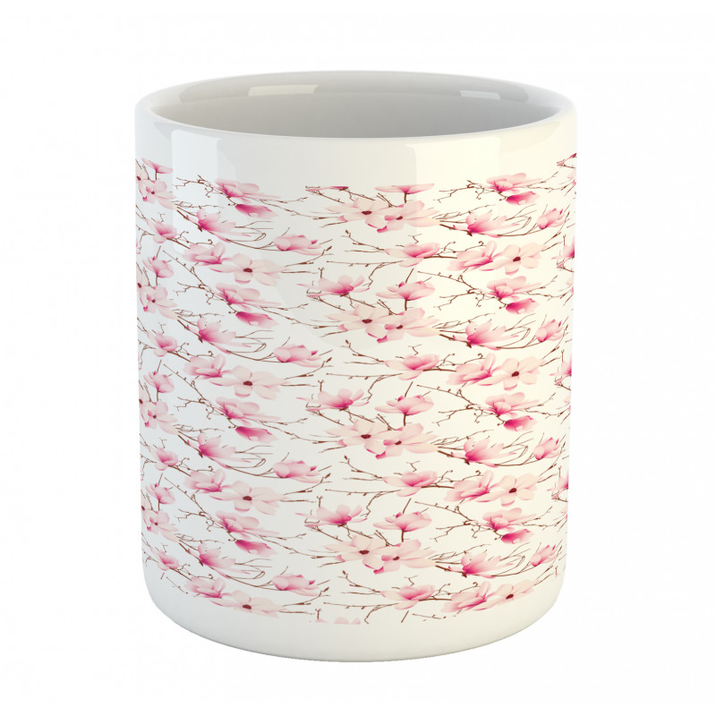 Romantic Spring Apple Blossom Mug