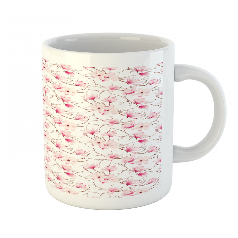 Romantic Spring Apple Blossom Mug