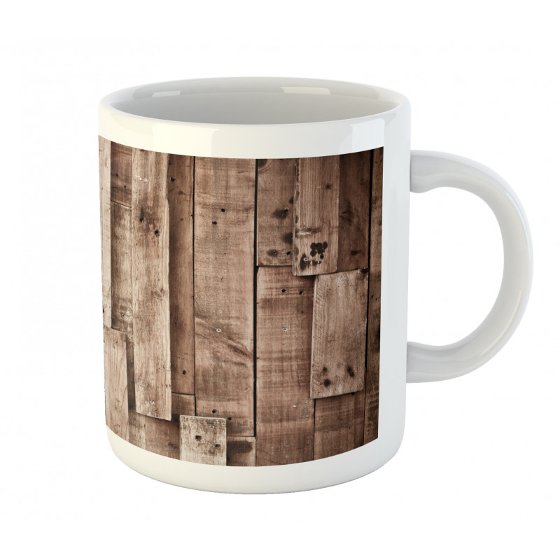 Vintage Barn Floor Art Mug