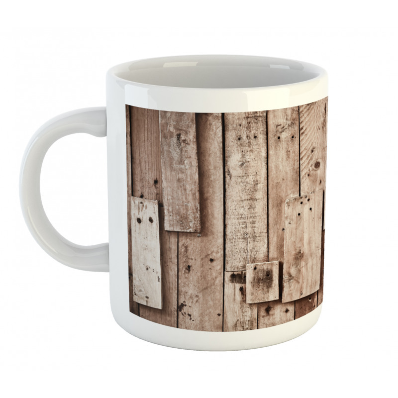 Vintage Barn Floor Art Mug