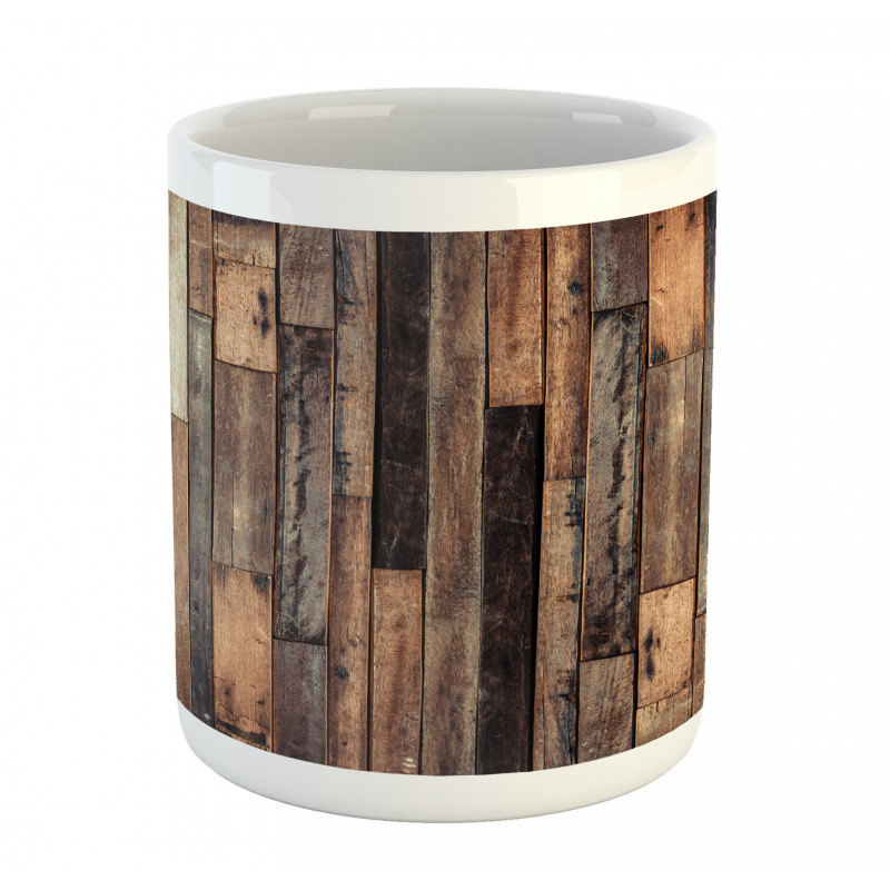 Old Floor Rustic Style Mug