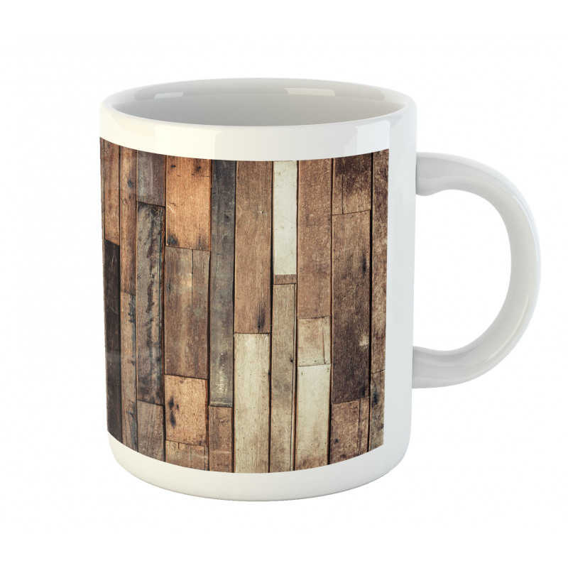 Old Floor Rustic Style Mug