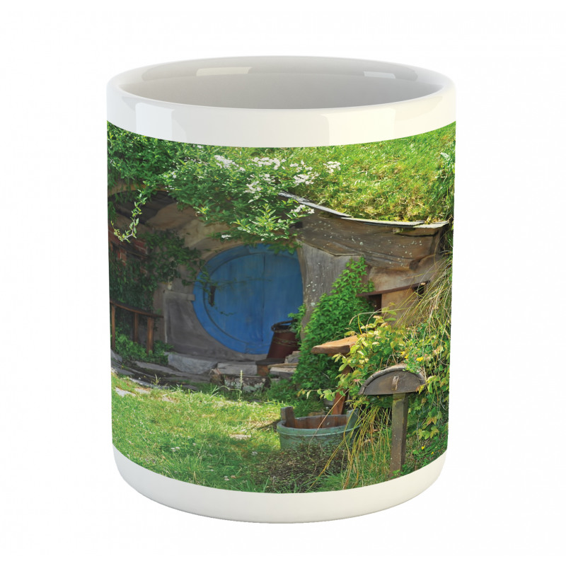 Fantasy Hobbit Land House Mug