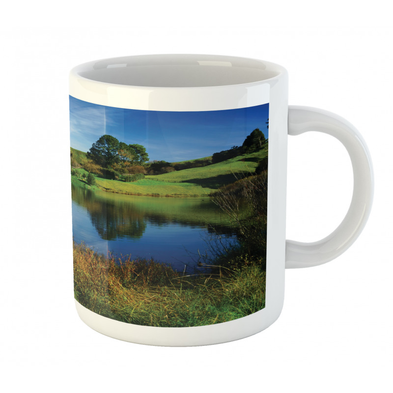 Hobbit Land Village House Mug