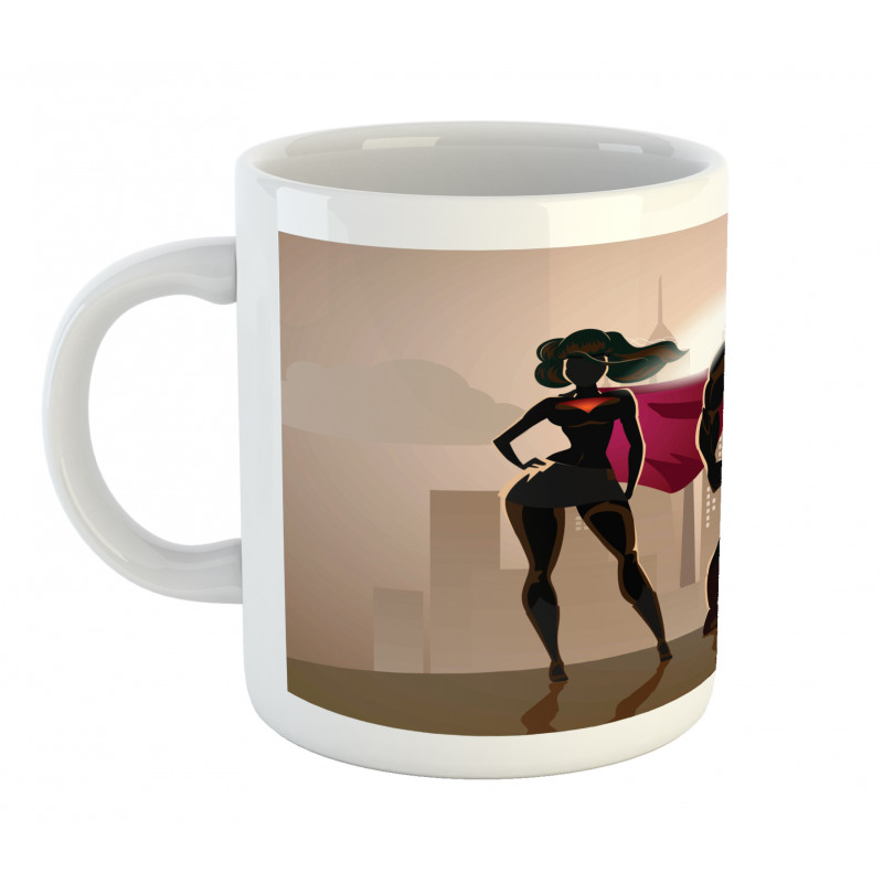 City Hero Hot Couple Mug