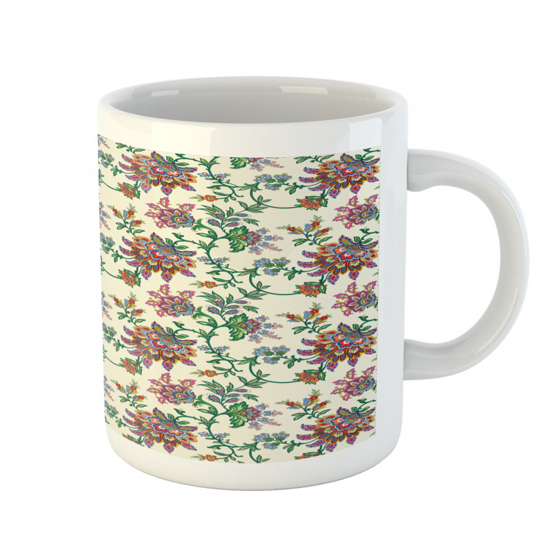 Colorful Flowers Mug