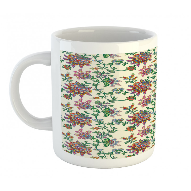 Colorful Flowers Mug