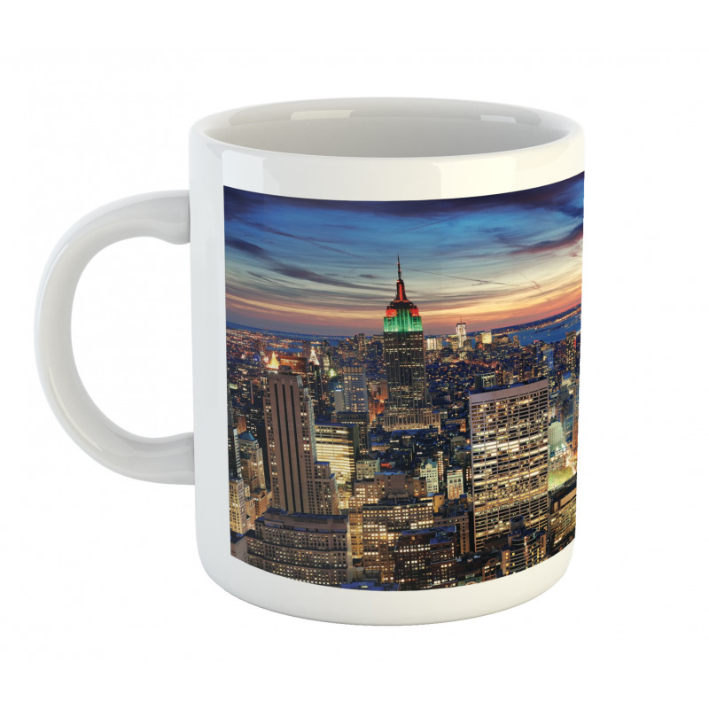 Urban Skyline of NYC Mug