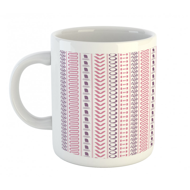 Flowers Circles Mug