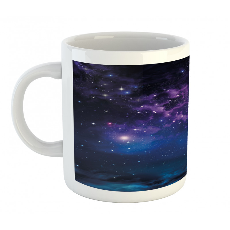 Milky Way Themed Stars Mug