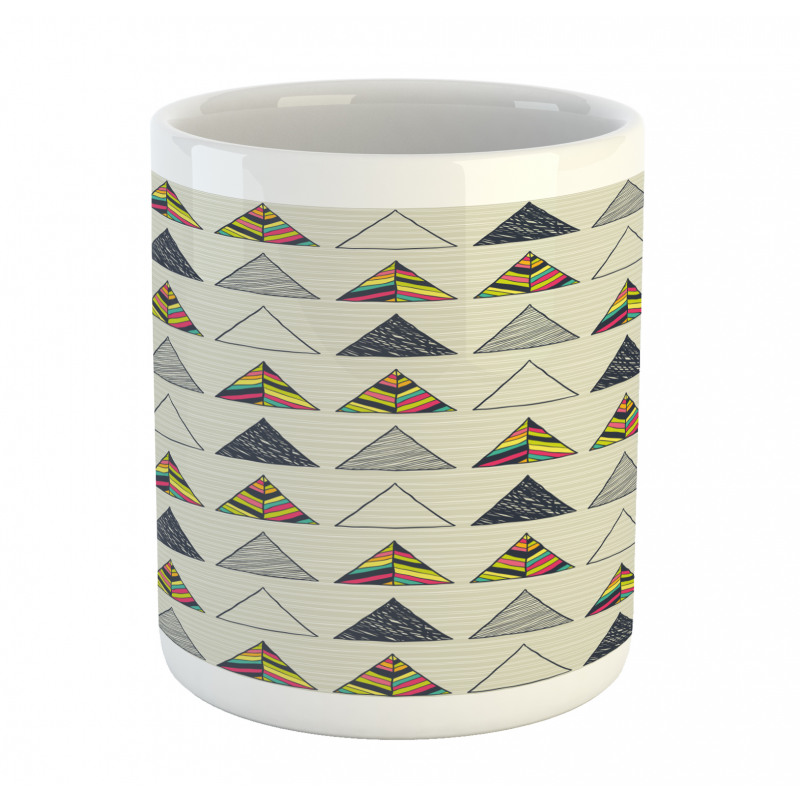 Abstract Triangle Mug