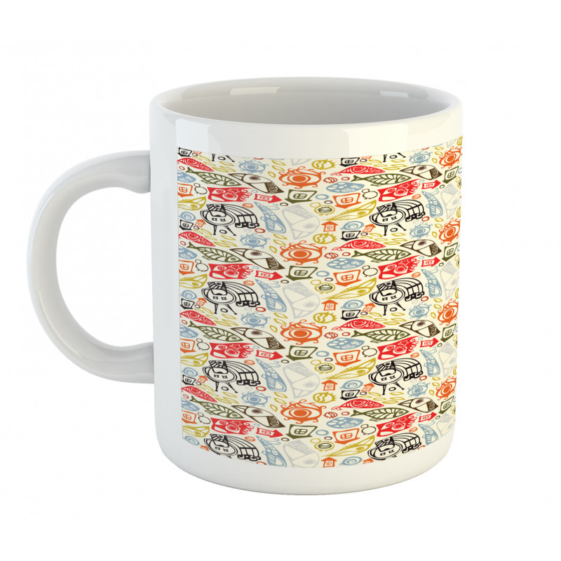 Abstract Colorful Image Mug