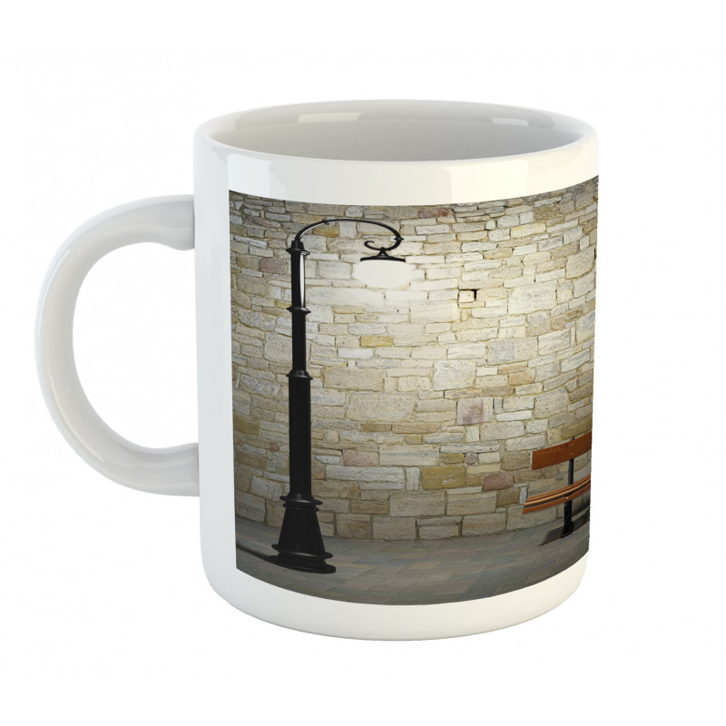 Dark Night Street View Mug