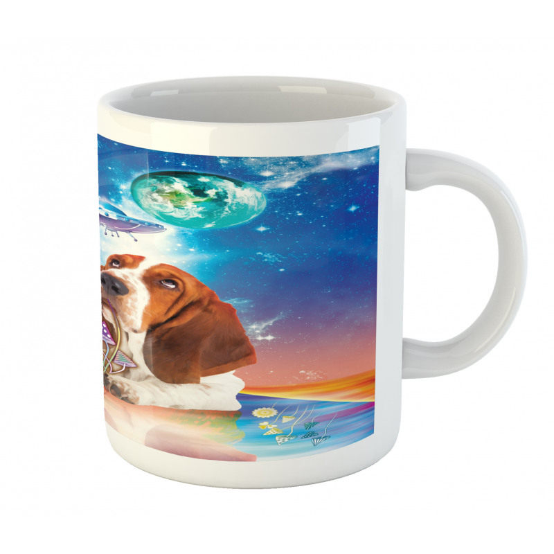 Cosmic Animals UFO Mug