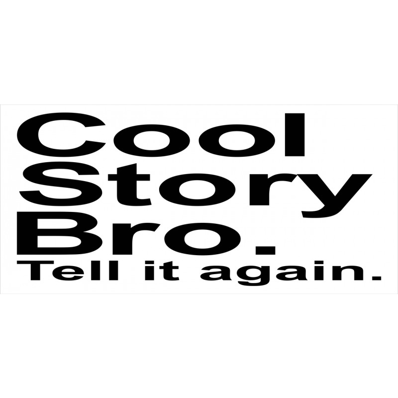 Cool Story Bro Hipster Mug