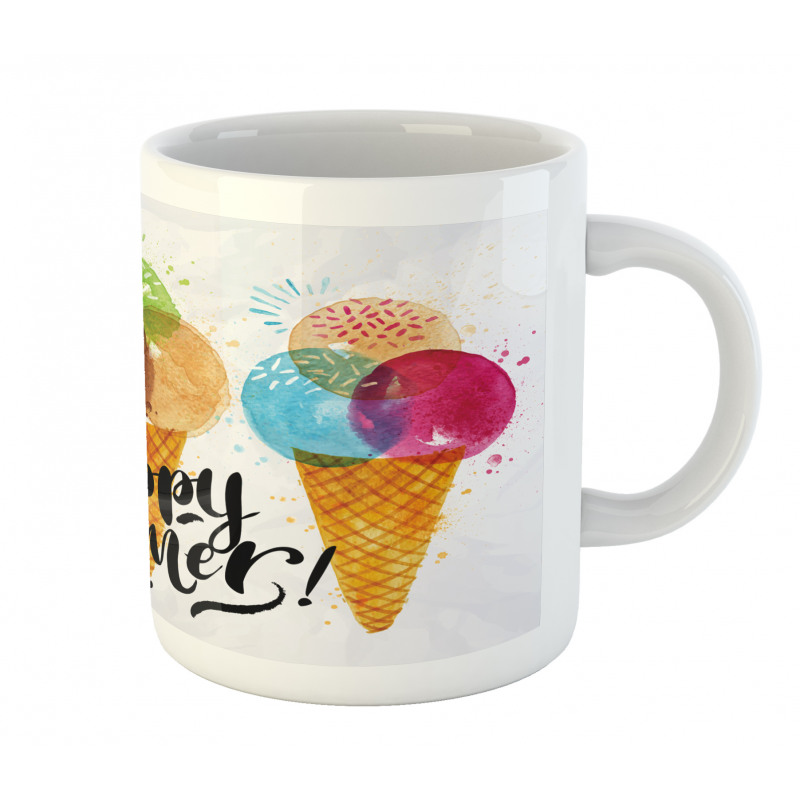 Ice Cream Cones Dessert Mug