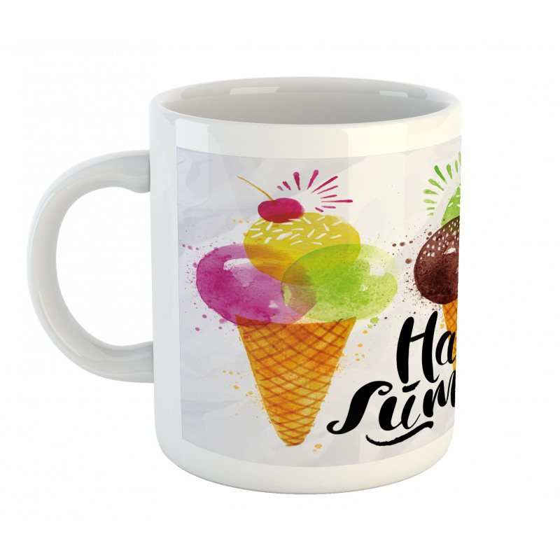 Ice Cream Cones Dessert Mug