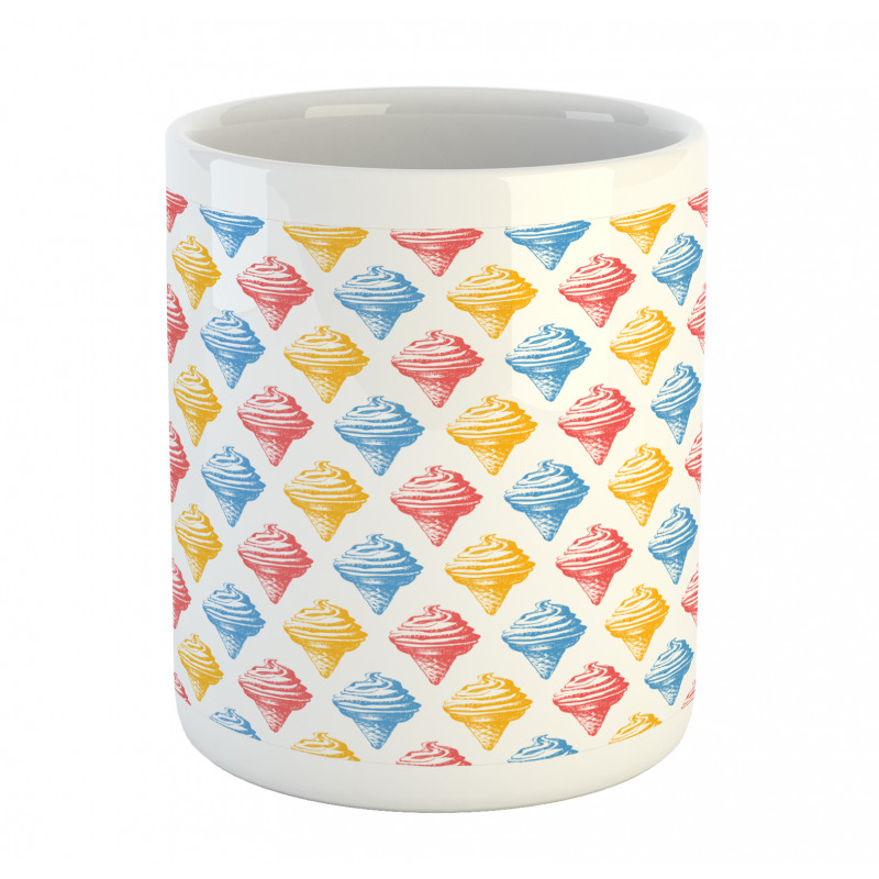 Ice Cream Cones 50s Time Mug