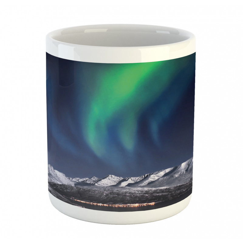 Northern Night Norway Solar Mug
