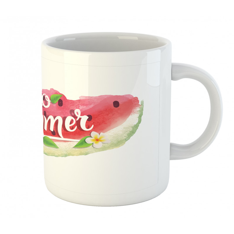 Summer Welcome Words Mug