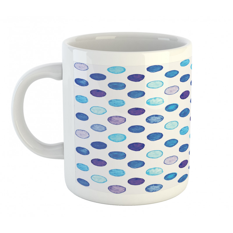 Blue Tones Soft Funky Mug