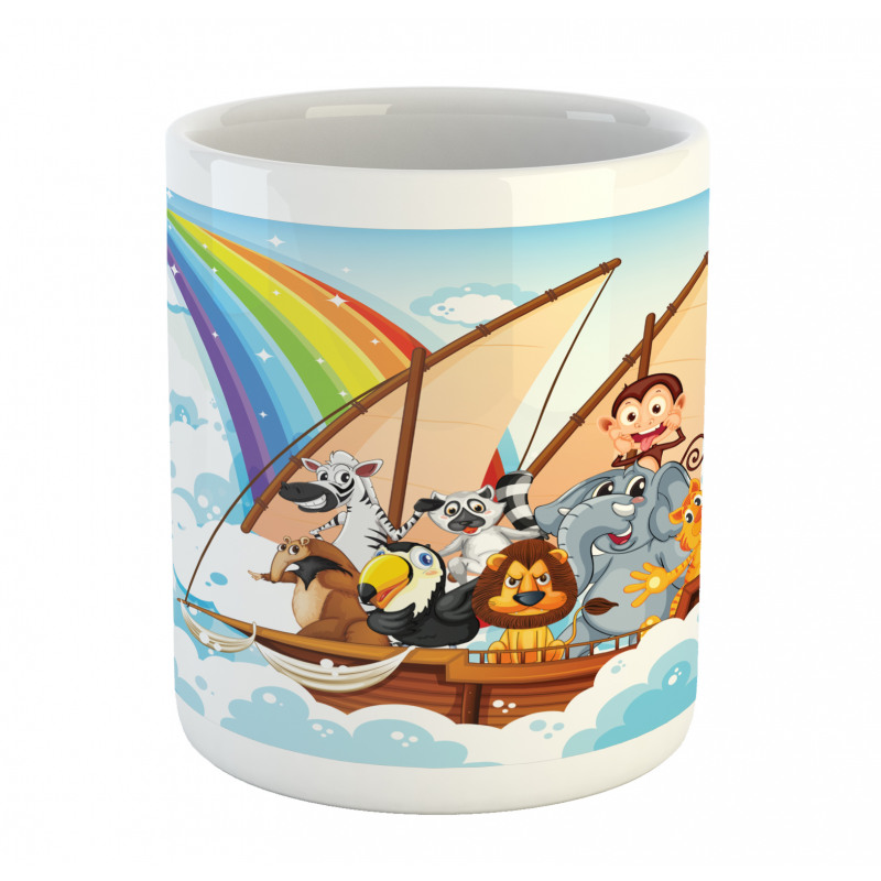 Noah's Ark in Clouds Mug