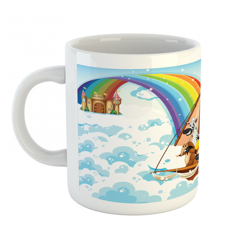 Noah's Ark in Clouds Mug