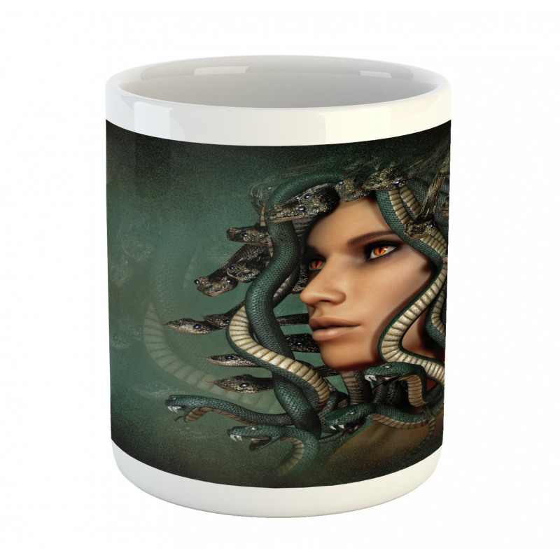 Woman Snakes Mug