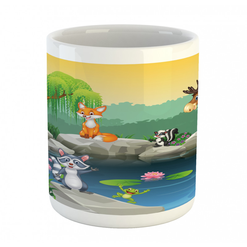 Funny Mascot Animals Mug