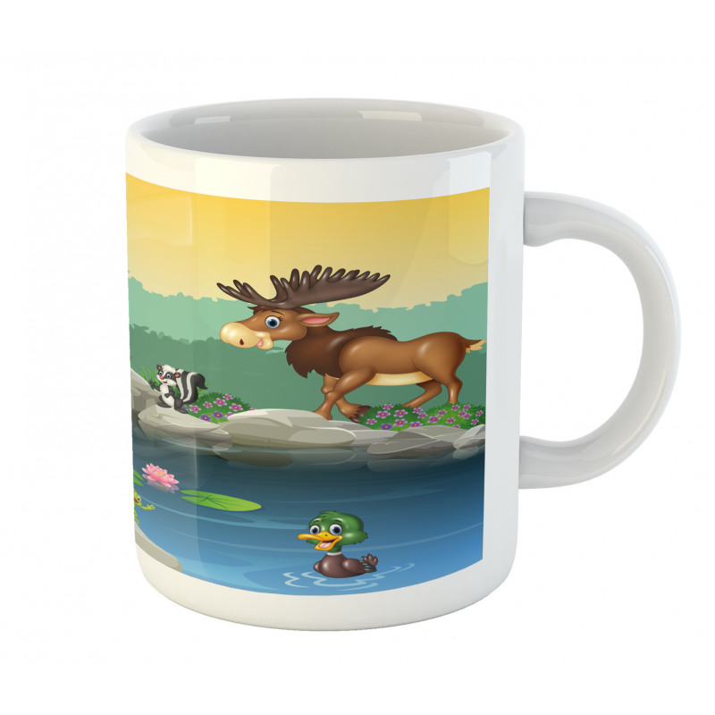 Funny Mascot Animals Mug