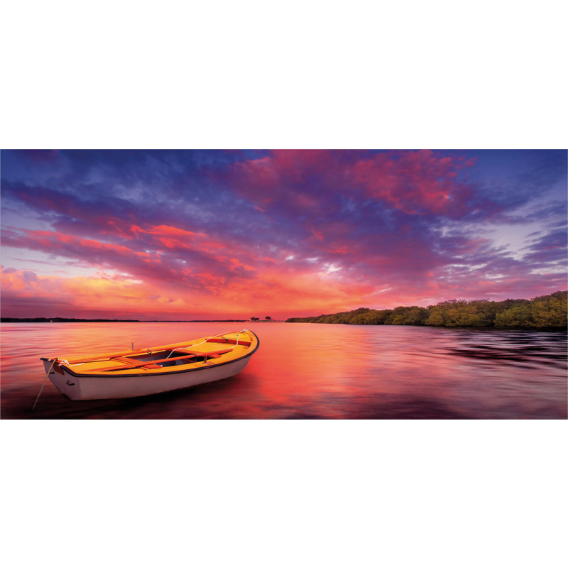 Sea Coast with a Rowboat Mug