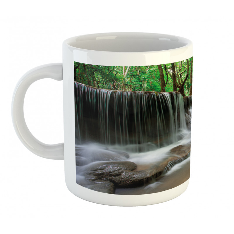 Tropical Forest Scenery Mug