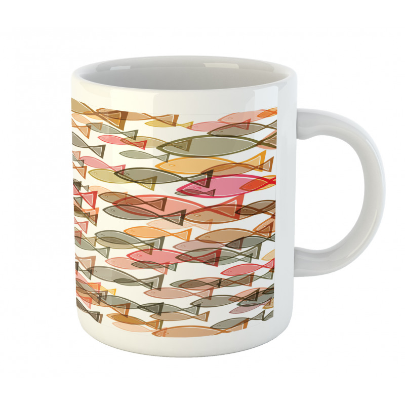 Flock Facing Others Mug