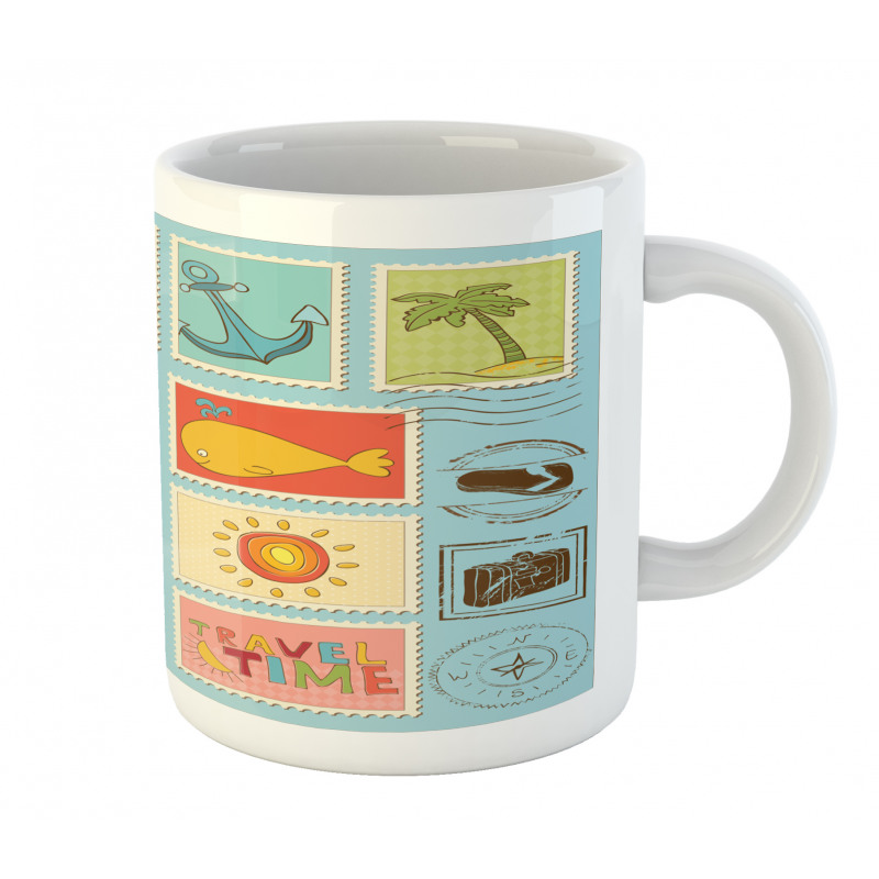 Nautical Theme Anchor Mug